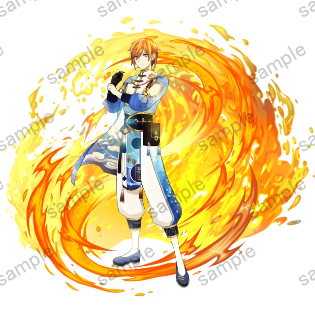 エフェクト付きイラストサンプル