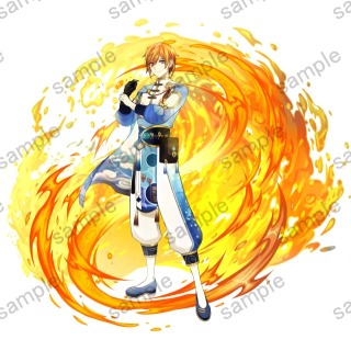 エフェクト付きイラストサンプル