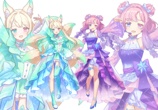 IRIAM配信用アイドル風衣装デザイン・立ち絵