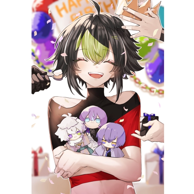 誕生日おめでとうイラスト