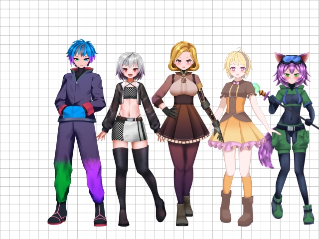 立ち絵サンプル