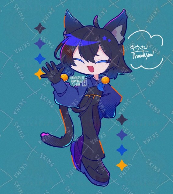 キウ様キャラクターデザイン