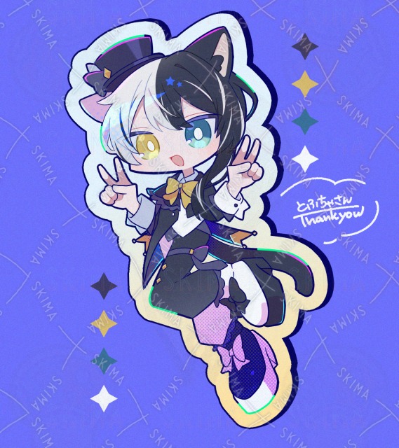 とふちゃ様キャラクターデザイン