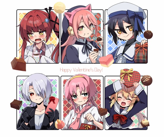 バレンタイン絵