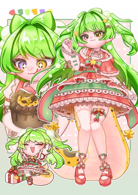 クリスマス衣装デザイン