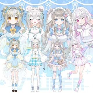 女性VTuberサンプル