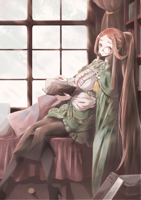 skeb 1枚絵　司書エレオノール