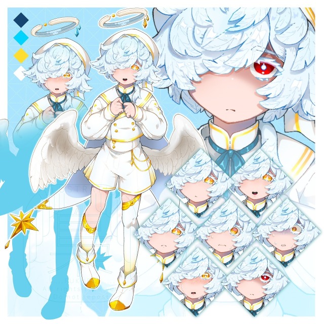 ショタ天使立ち絵