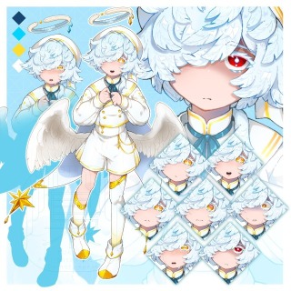 ショタ天使立ち絵