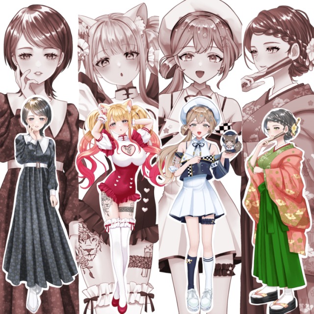 立ち絵ご依頼一覧