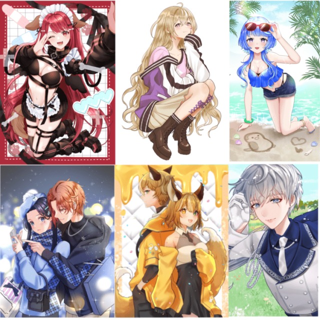 ご依頼イラストまとめ