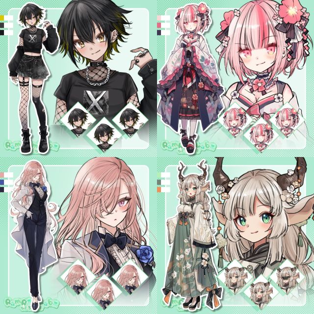 立ち絵　サンプル