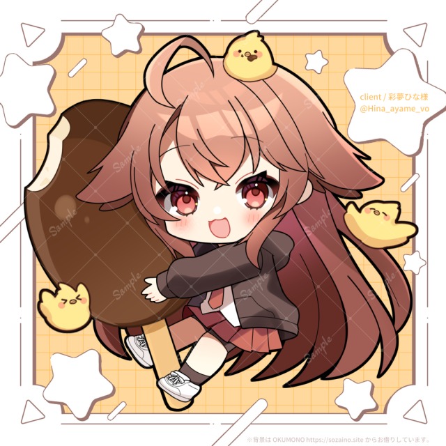 ミニキャライラスト/彩夢ひな様