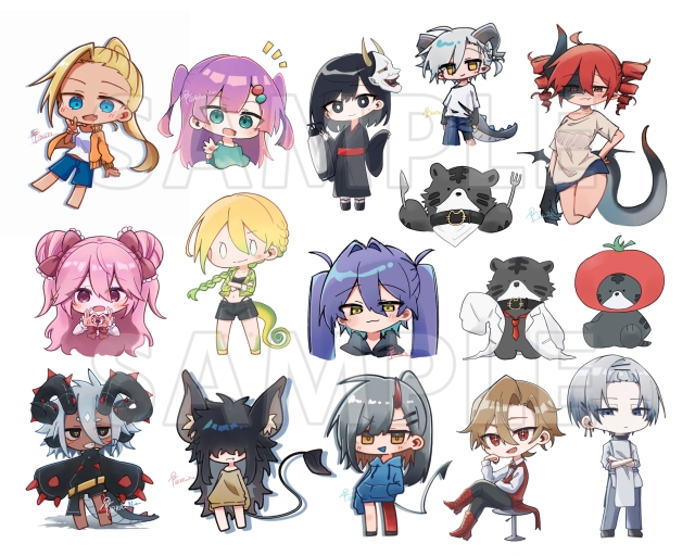 SD、デフォルメイラスト