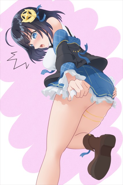 全身イラスト（単色背景）