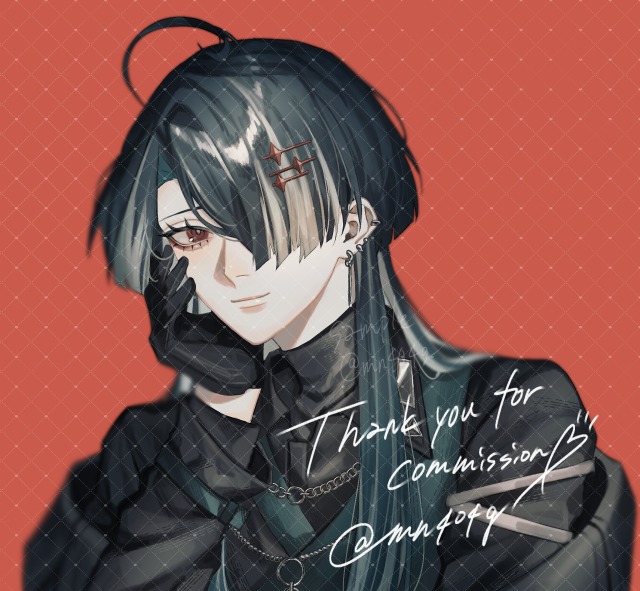 バストアップのイラスト