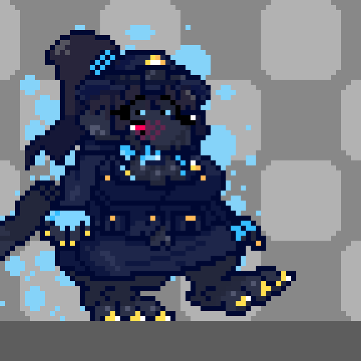 横向きドット絵アニメ:キャラクター