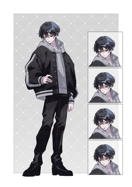 【依頼絵】TRPG立ち絵＋差分