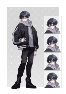 【依頼絵】TRPG立ち絵＋差分