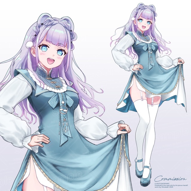 個人依頼 全身立ち絵