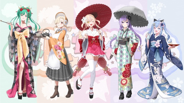 個人依頼 全身立ち絵