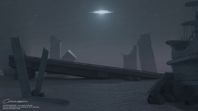 個人依頼 背景制作