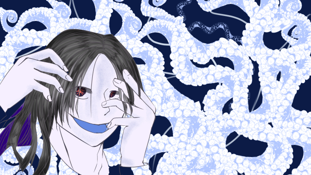 不思議、恐怖イラスト