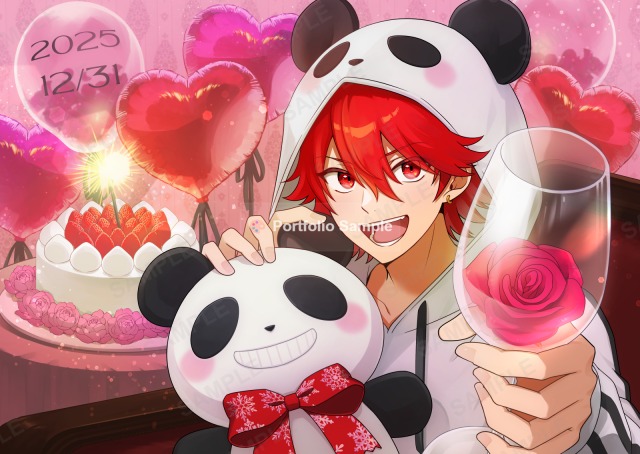 応援広告用一枚絵イラスト