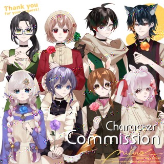 ご依頼立ち絵サンプル（歌ってみた）