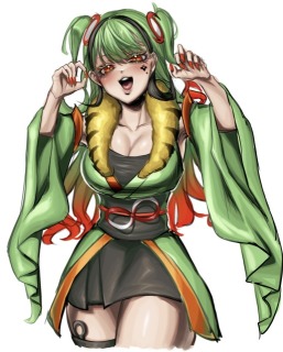 創作キャラ 手軽に厚塗り