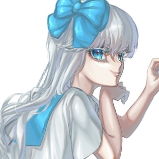 創作キャラ 顔面アップ 1枚絵