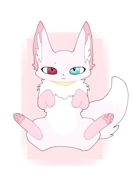 キツネっぽいケモノ