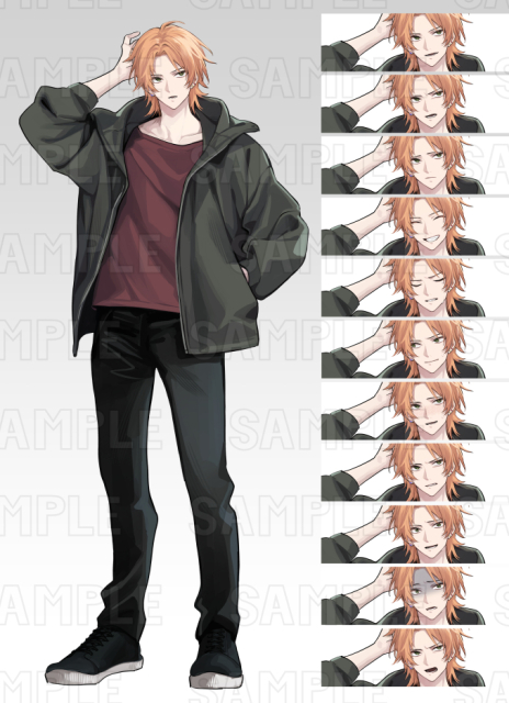 OCキャラクター立ち絵