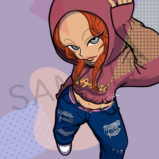 ファッションイラスト