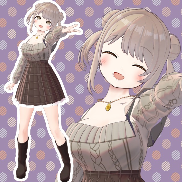 葵しずく様：配信用3Dモデル