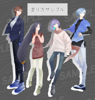 立ち絵サンプル