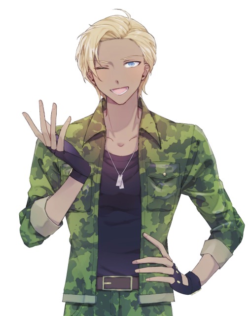 作例 背景なしウェストアップイラスト