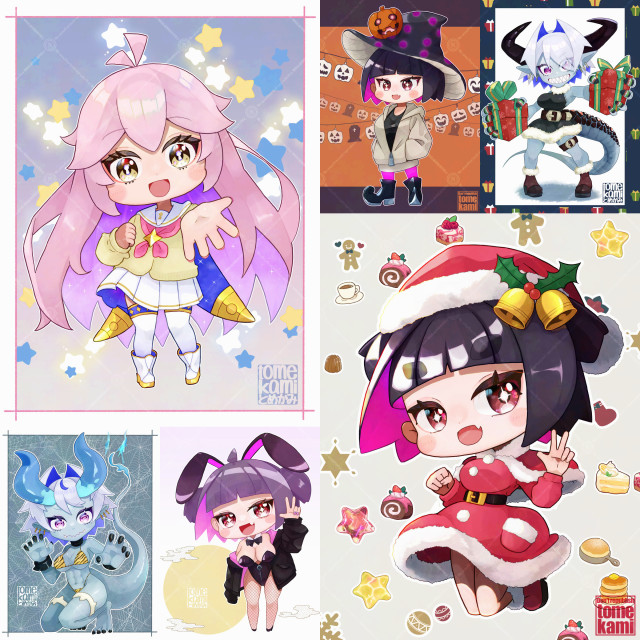 【SAMPLE】デフォルメちびキャラ