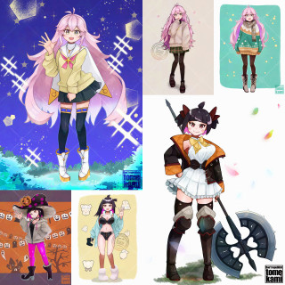 【SAMPLE】キャラクター立ち絵