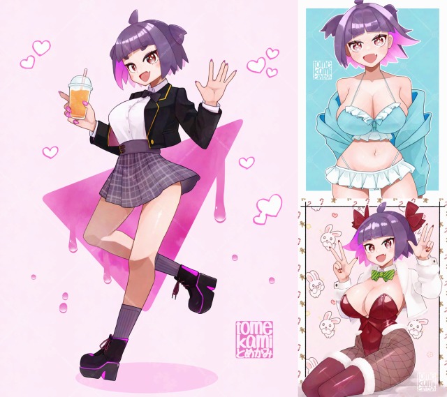 【SAMPLE】キャラクターイラスト（オリジナル）