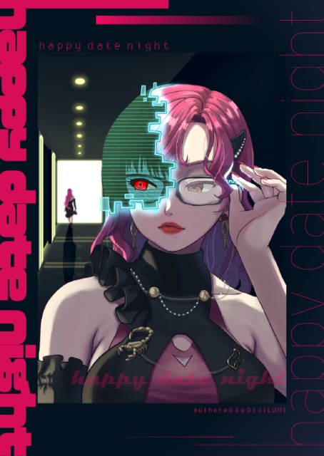 同人誌用表紙デザインサンプル