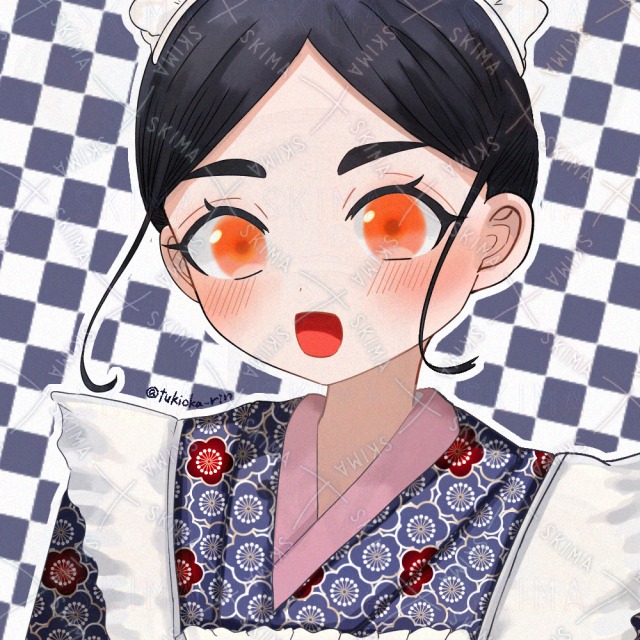 アイコンサンプル【大正ロマン】