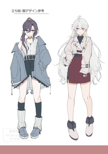 立ち絵・服デザイン