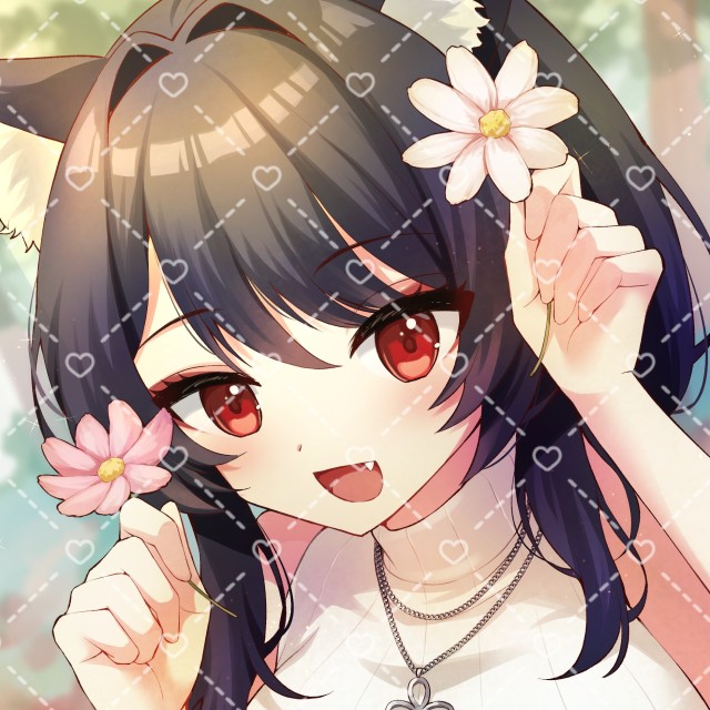 【ご依頼品】1枚絵風アイコンイラスト