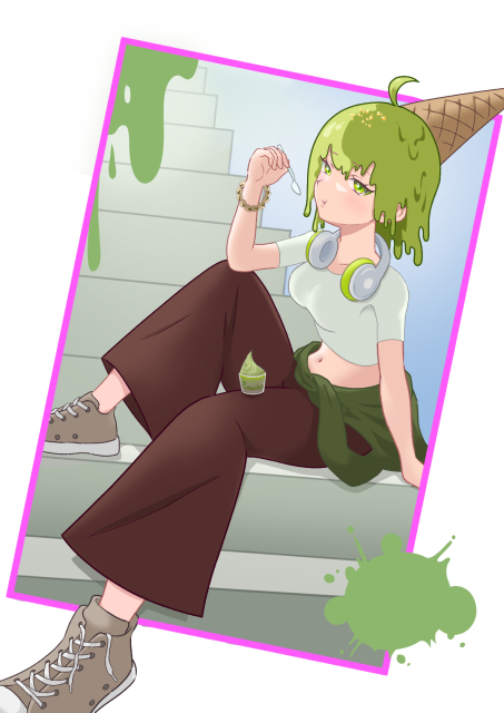 ピスタチオジェラート擬人化