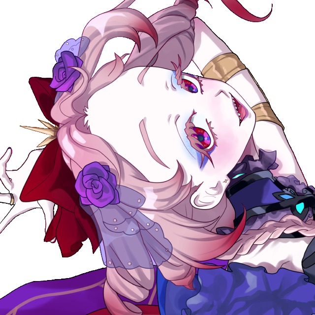 立ち絵、線画塗り