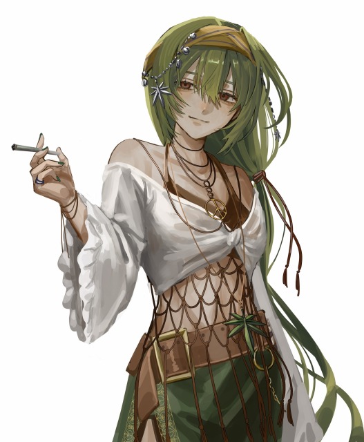 腰上立ち絵(女性)