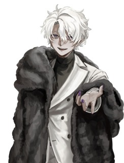 腰上立ち絵(男性)