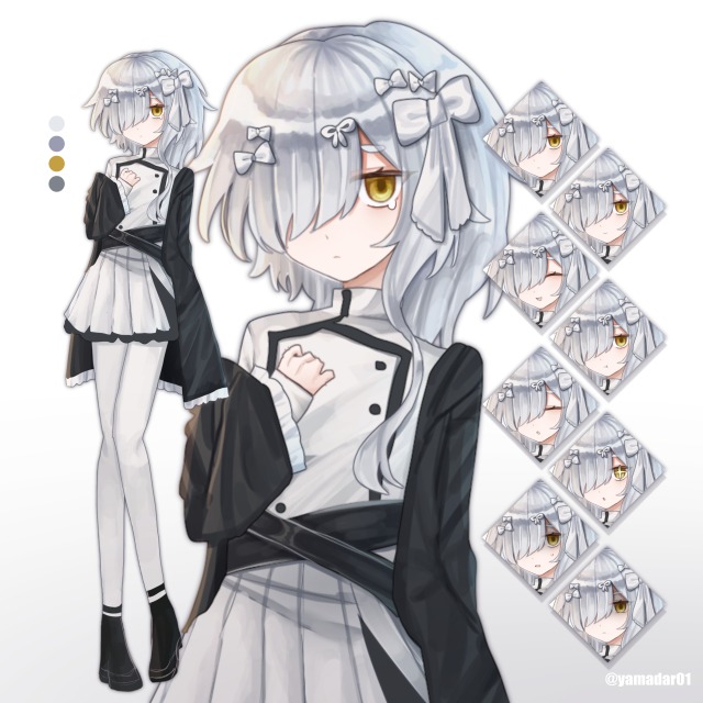 全身立ち絵　絵柄①