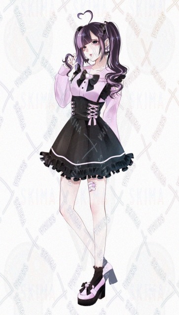 立ち絵【女性4種類】